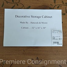 Load image into Gallery viewer, Small Decorative Storage Cabinet...by Hancock & Moore