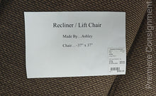 Load image into Gallery viewer, Lift Chair Recliner...by AShley