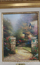 Load image into Gallery viewer, Framed Canvas G/P Print "Rose Gate"...by Thomas Kincade