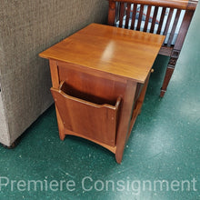 Load image into Gallery viewer, Cherry Magazine Rack / End Table...by Thomasville