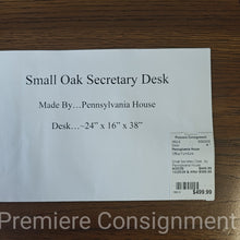 Load image into Gallery viewer, Small Secretary Desk...by Pennsylvania House
