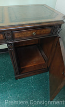Load image into Gallery viewer, Leather Top Credenza Desk...by Ambella