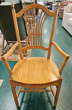 Load image into Gallery viewer, Seven Piece Amish Dining Table Set...table, (6) chairs