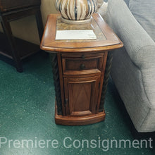 Load image into Gallery viewer, Small End Table w/ Marble Top...by Riverside
