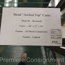 Load image into Gallery viewer, Metal Curio...by Bernhardt