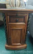 Load image into Gallery viewer, Small End Table w/ Marble Top...by Riverside