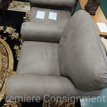 Load image into Gallery viewer, Leather Easy Chair w/ Ottoman...by Craftmaster