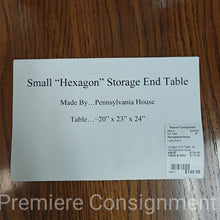 Load image into Gallery viewer, Hexagon End Table...by Pennsylvania House