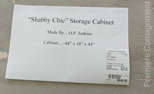 Load image into Gallery viewer, "Shabby Chic" Storage Cabinet...by OP Jenkins