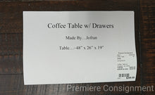 Load image into Gallery viewer, Coffee Table w/ Drawers...by Jofran