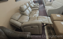 Load image into Gallery viewer, Leather Power Recliner Sofa...by Haverty's