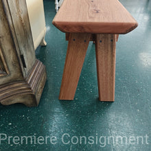 Load image into Gallery viewer, Live Edge Red Oak Bench (NEW)...by Tellico Woodworkers