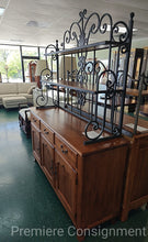 Load image into Gallery viewer, Buffet w/ Bakers Rack...Nichols & Stone