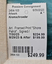 Load image into Gallery viewer, Framed Print "Shore Patrol"...by Kromschroeder