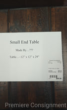 Load image into Gallery viewer, Small Rustic End Table
