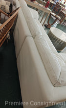 Load image into Gallery viewer, White Leather Sectional Sofa...by Menoir Casa
