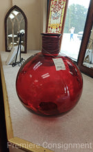 Load image into Gallery viewer, Large Red Glass Floor Vase...by San Miguel
