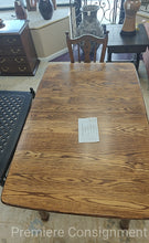 Load image into Gallery viewer, Seven Piece Oak Dining Table Set
