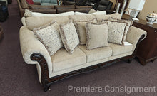Load image into Gallery viewer, Sofa w/ Wood Trim...by Affordable Furniture
