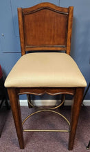 Load image into Gallery viewer, Stationary Barstool w/ Upholstered Seat
