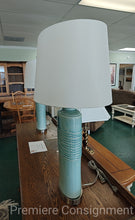 Load image into Gallery viewer, Blue Oval Base Table lamp...by Uttermost
