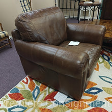 Load image into Gallery viewer, &quot;Almond Paisley&quot;  Leather Chair...by USA  Premium Leather
