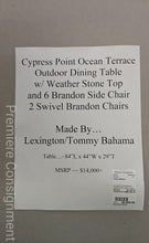 Load image into Gallery viewer, Tommy Bahama Cypress Point Ocean Terrace Outdoor Dining Set 8 Chairs
