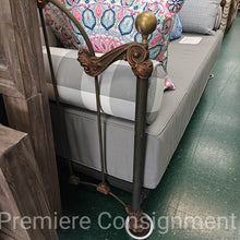 Load image into Gallery viewer, Antique Cast Iron Daybed
