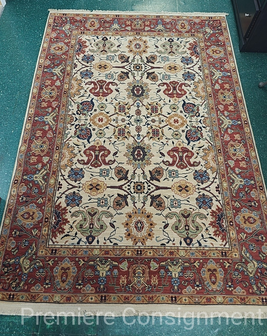 English Manor 8 X 6  Wool Area Rug...by Karastan