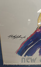 Load image into Gallery viewer, Framed Jazz Saxophone Print signed Micheal Smiroldo
