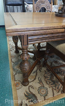 Load image into Gallery viewer, &quot;Jacobean&quot; Dining Table w/ Six Chairs
