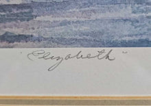 Load image into Gallery viewer, Framed Lithograph &quot;Elizabeth&quot;...by Burger
