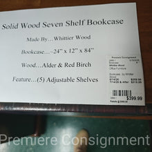 Load image into Gallery viewer, Bookcase...by Whittier Wood
