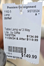 Load image into Gallery viewer, Table Lamp w/ 3 Way Lite...by Stiffel
