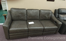 Load image into Gallery viewer, Power &quot;Wall Hugger&quot; Reclining Leather Sofa...by Craftmaster
