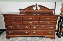 Load image into Gallery viewer, Ten Drawer Dresser w/ Mirror...by American Drew
