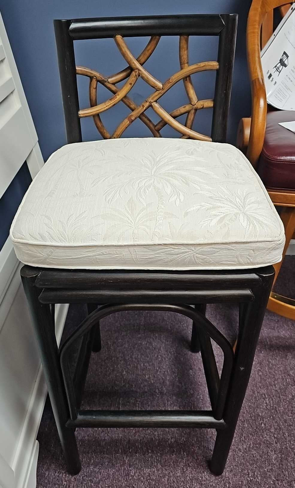 Pair of Stationary Stools...Bar Hgt...by Panama Jack