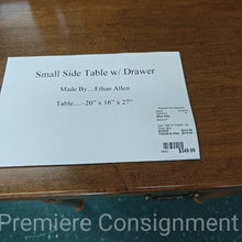 Load image into Gallery viewer, Side Table w/ Drawer...by Ethan Allen
