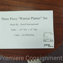 Load image into Gallery viewer, "Warren Platner" Three Piece Seating Set...by Knoll International

