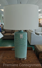 Load image into Gallery viewer, Blue Oval Base Table lamp...by Uttermost
