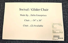 Load image into Gallery viewer, Swivel / Rocker Chair...by Delta
