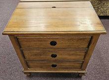 Load image into Gallery viewer, Three Drawer Nightstand w/ Power Strip...by Pennsylvania House
