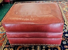 Load image into Gallery viewer, Leather Chair w/ Ottoman...by Whittmore - Sherrill
