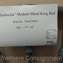 Load image into Gallery viewer, Metal King Bed...by Dorel Home
