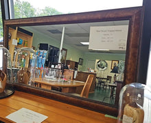 Load image into Gallery viewer, &quot;Burl Wood&quot; Framed Mirror
