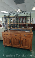 Load image into Gallery viewer, Buffet w/ Bakers Rack...Nichols &amp; Stone

