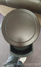Load image into Gallery viewer, Small Round Accent table w/ Drawer

