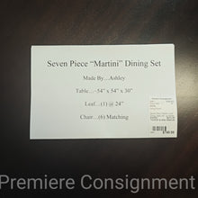 Load image into Gallery viewer, Seven Piece &quot;Martini Suite&quot;  Dining Table Set...by Ashley
