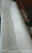 Load image into Gallery viewer, White Leather Sectional Sofa...by Menoir Casa
