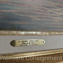 Load image into Gallery viewer, Framed Canvas G/P Print "A Quiet Evening"...by Thomas Kincade
